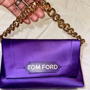 Tom ford SATIN LABEL MINI CHAIN BAG